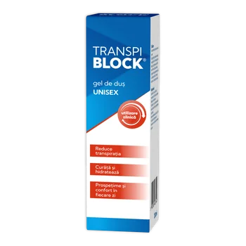 Transpiblock Gel de Dus 200ml – prospetime si protectie zilnica