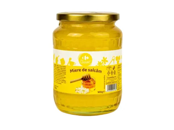Miere de salcâm Classic 900g – Naturală