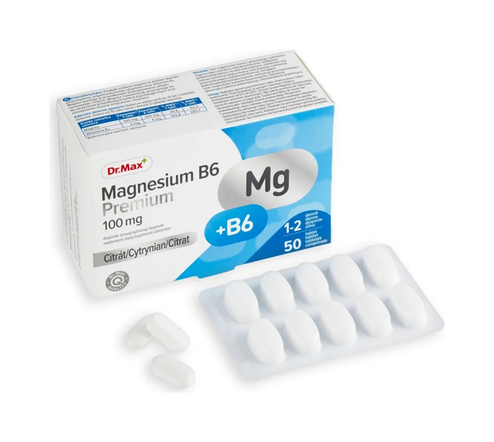 Magnesium B6 Premium – Energy, Muscles and Nervous System