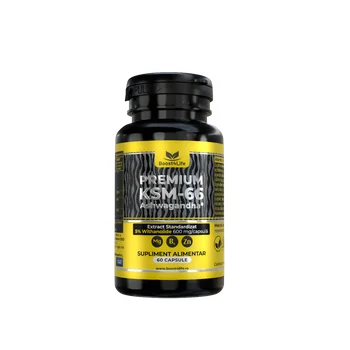 Ashwagandha cu ginseng, 60 capsule, Fares