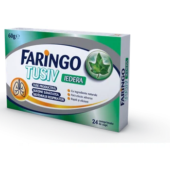 Faringo Tusiv Ivy 24 tablets – Natural OTC supplement