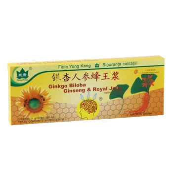 Ginseng and Royal Jelly, 10 ampoules, Yongkang International