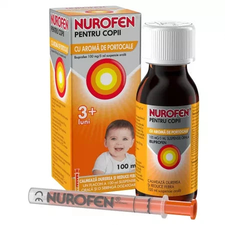 Nurofen Children 3 months+ Orange Syrup 200ml