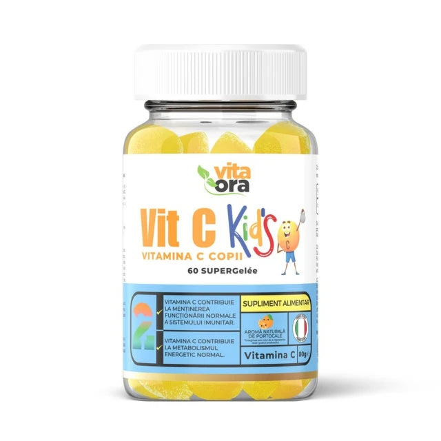 Vitamina C Kids VitaOra 60 Jeleuri – Supliment OTC