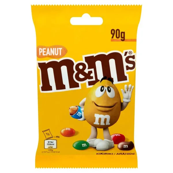 M&Ms arahide drajeuri cu ciocolata 90g – gust colorat