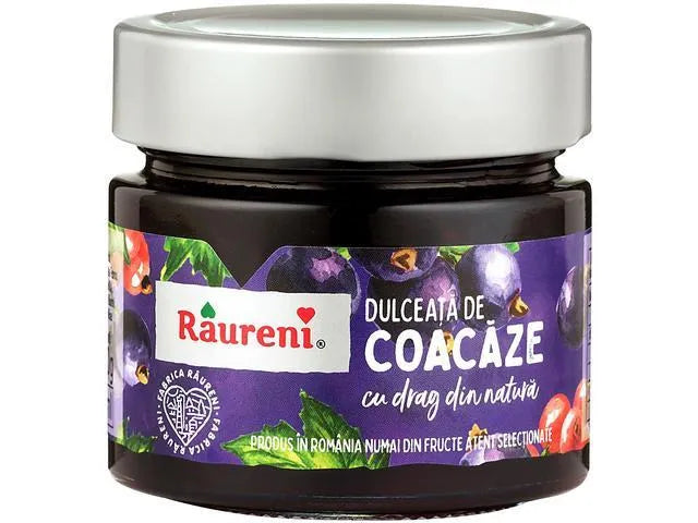 Dulceață de coacăze Râureni 270g – Gust românesc