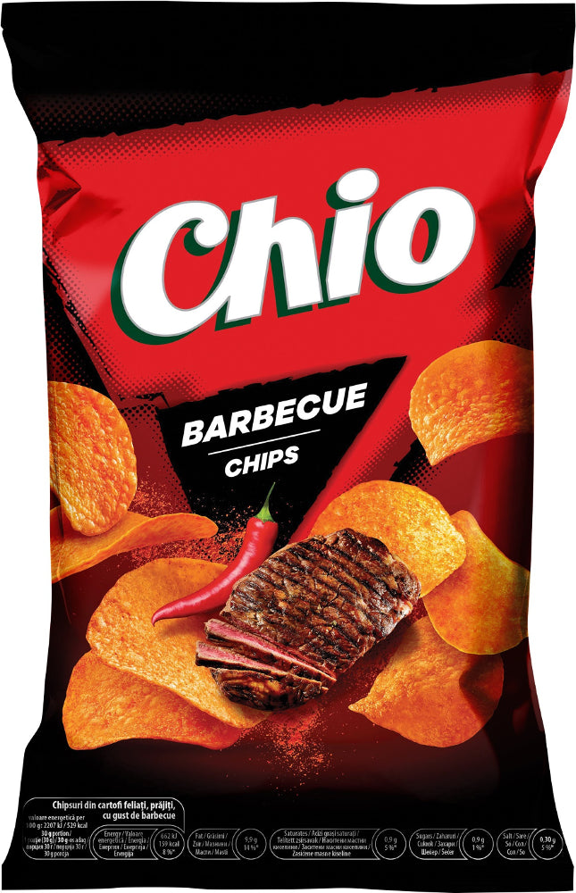 Chio Chips Barbecue 125g – Gust intens de grătar