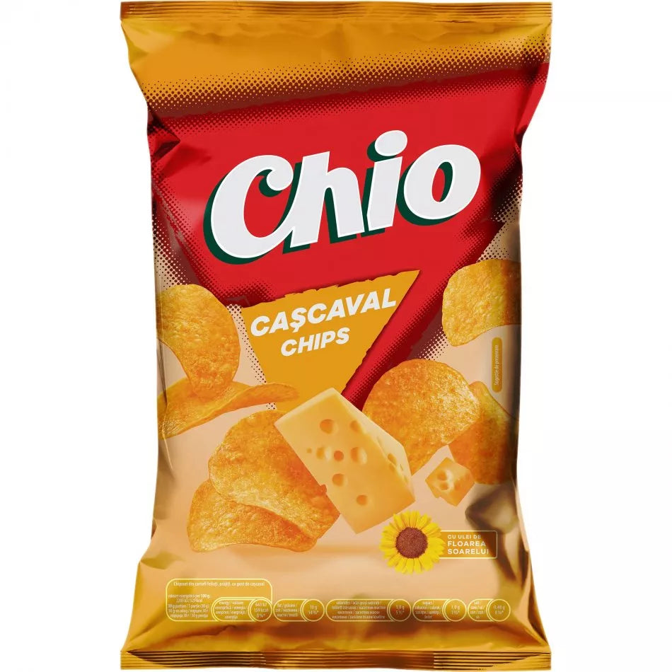 Chio Chips Cașcaval 20g – Gust crocant și savuros