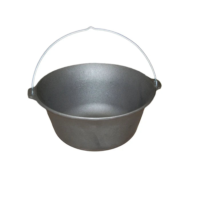 Ceaun Landmann fontă 10.8L cu mâner – Gătit Autentic