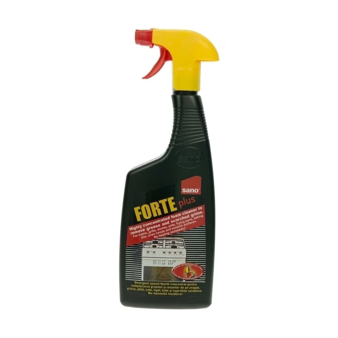 Spray spumă Sano 750ml – Îndepărtează grăsimea rapid