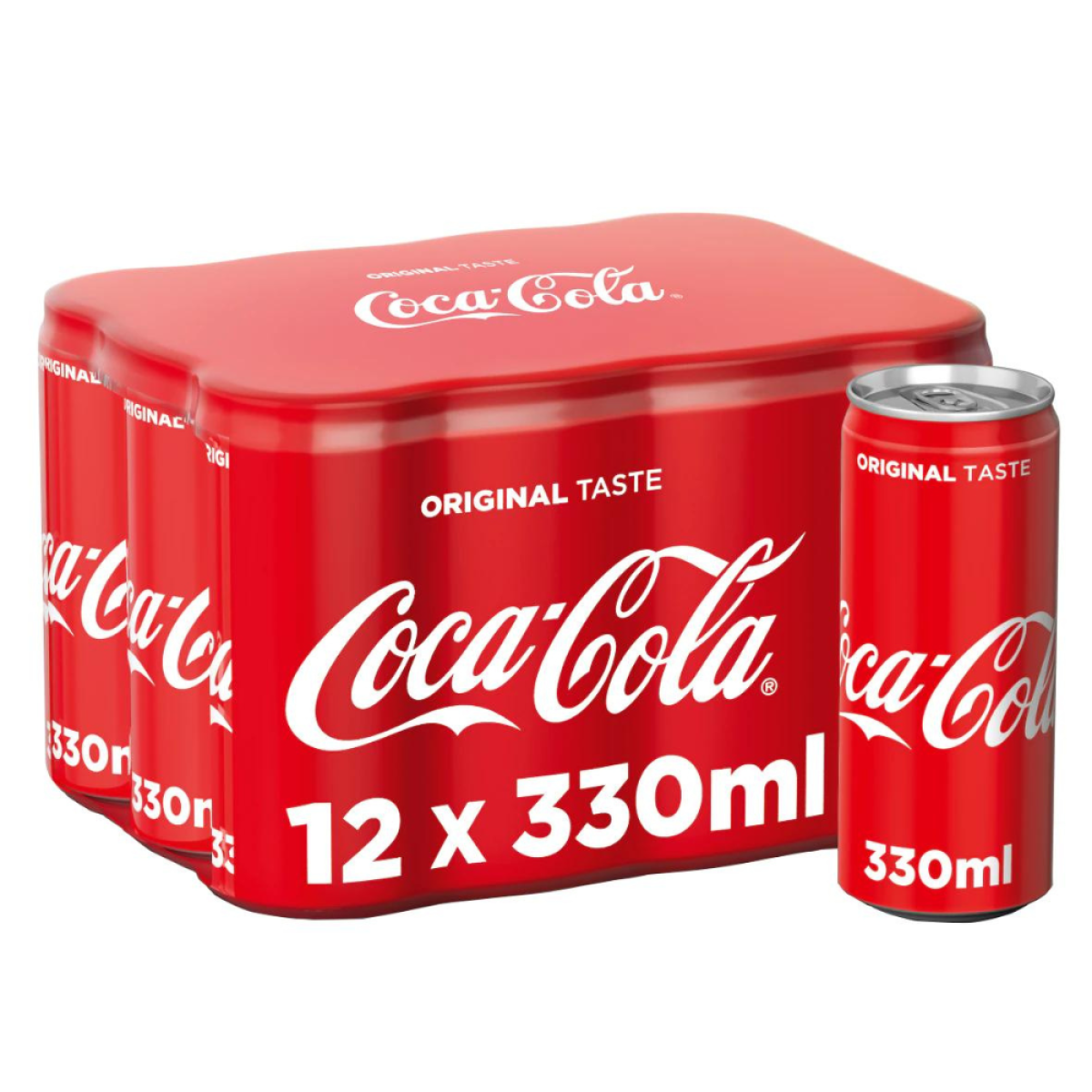 Coca-Cola Gust Original 12 x 0.33L – Băutură răcoritoare clasică