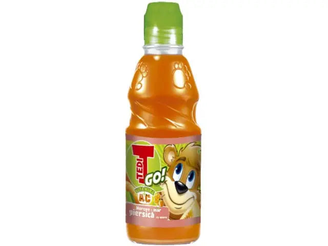 Suc Tedi Go morcovi, mere și piersici 0.3L – Natural