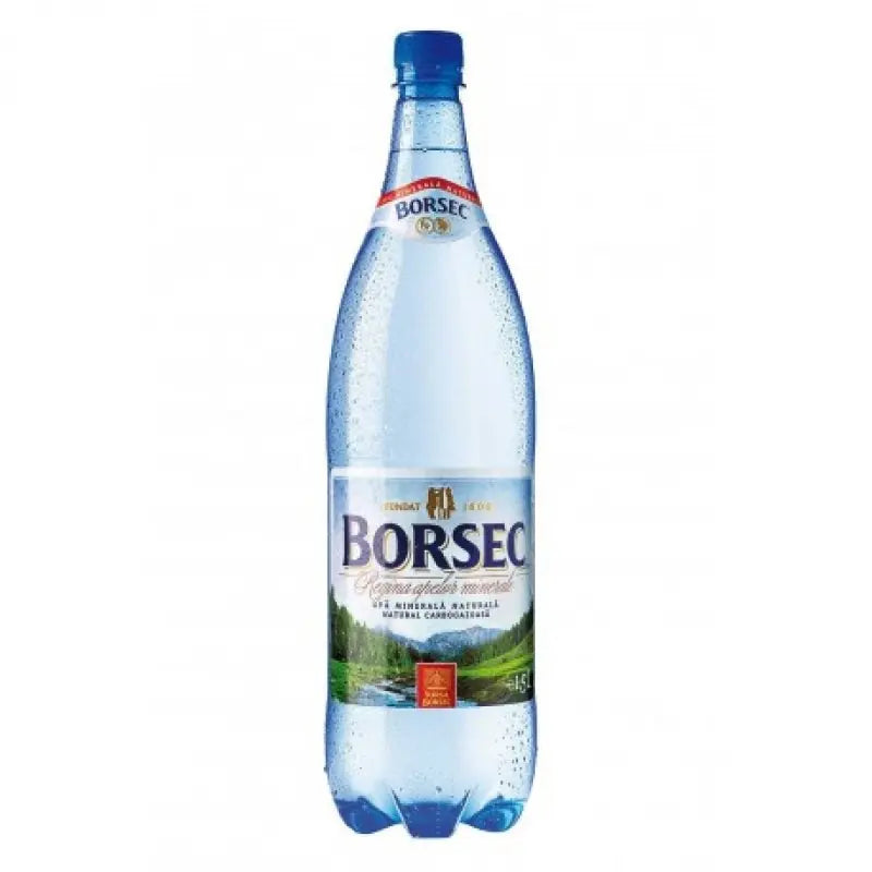 Borsec apă minerală carbogazoasă 1L – Naturală și revigorantă