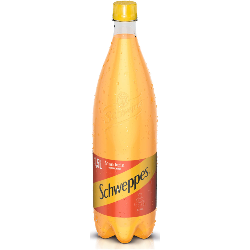 Schweppes Mandarin 1.5L – Băutură carbogazoasă revigorantă