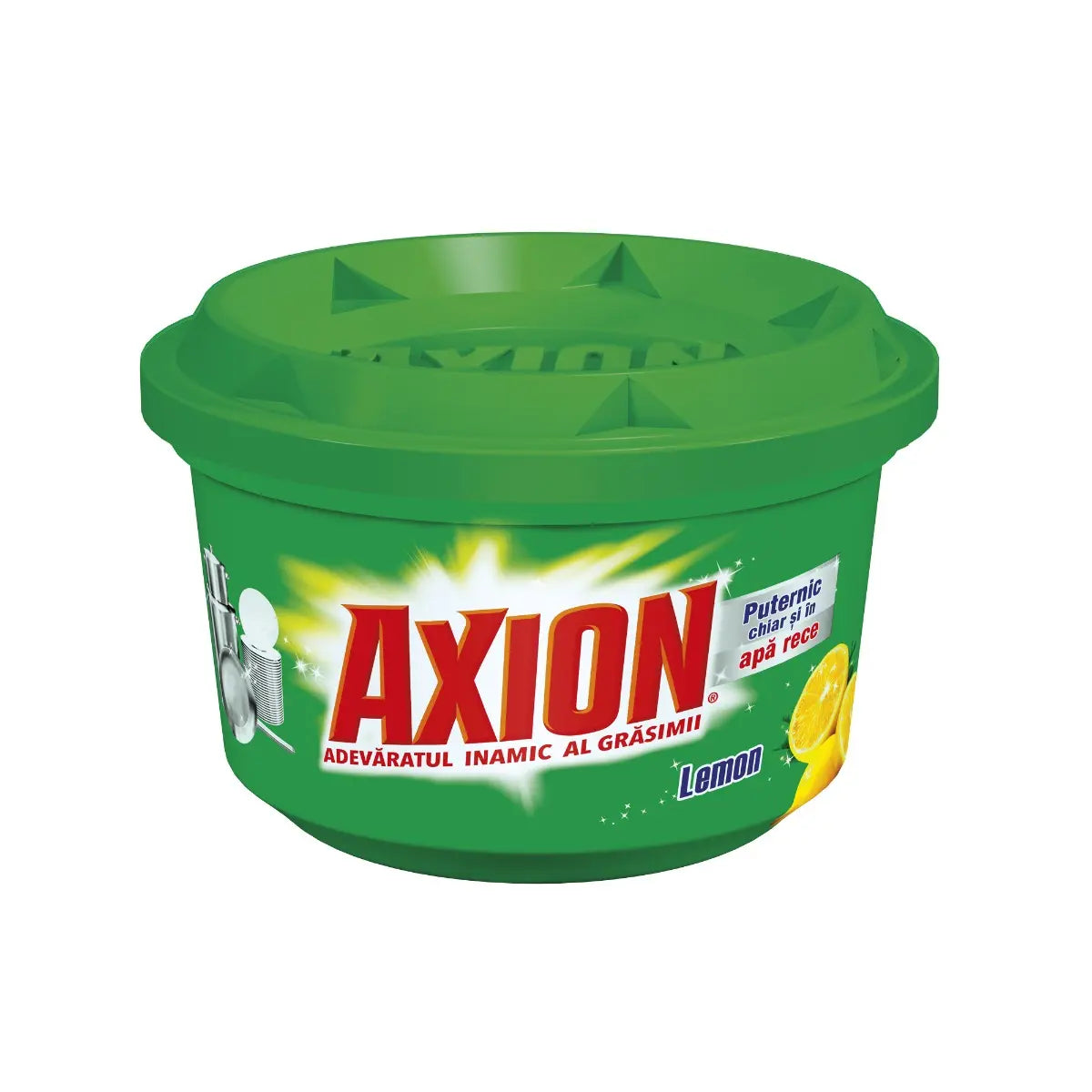 Axion Lemon 400g – Pasta Detergent Vase Puternică