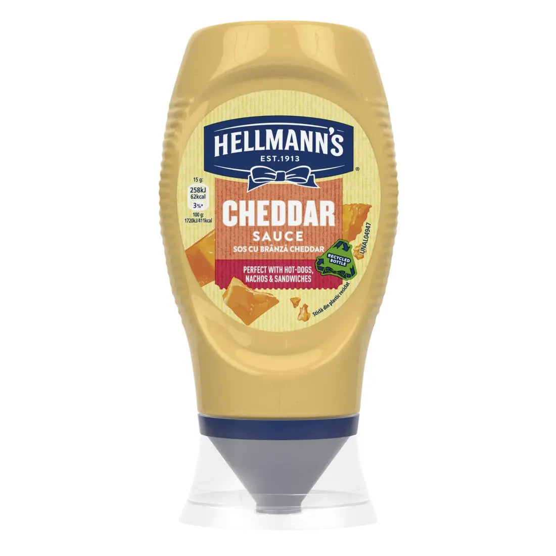 Sos Cheddar Hellmann's 250ml – Livrare rapidă Europa