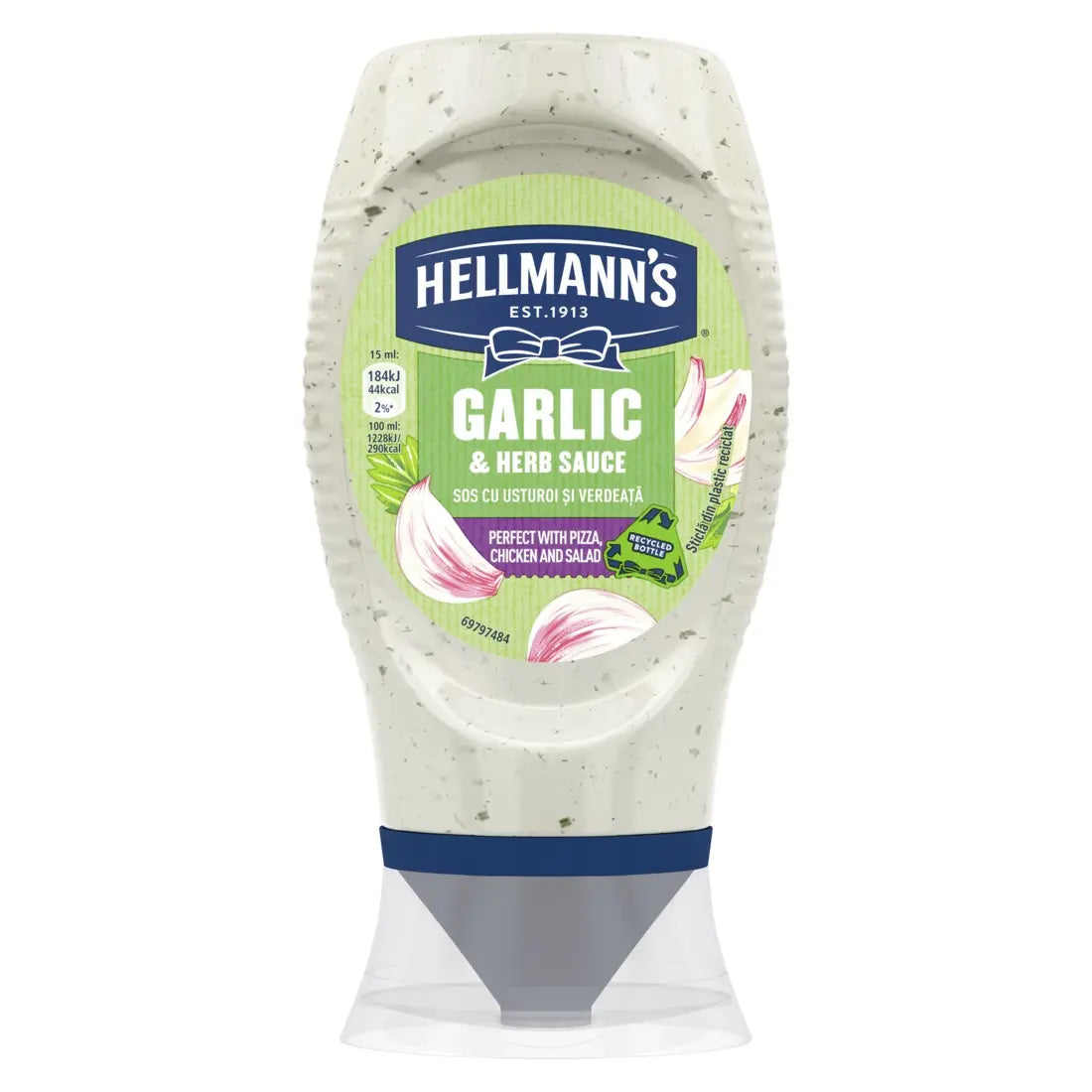 Sos Usturoi & Verdeață Hellmann’s 250ml