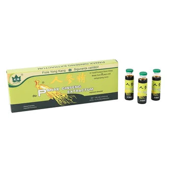 Panax Ginseng extractum, 10 ampoules, Yongkang International