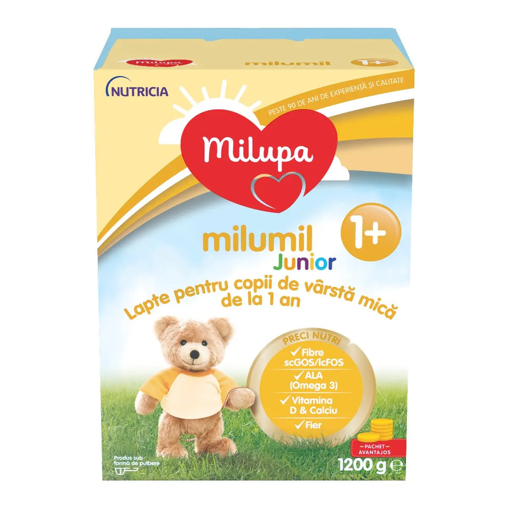 Milupa Milumil Junior 1+ – lapte copii 1-3 ani, 1200g