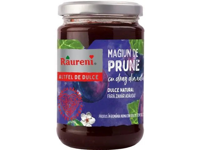 Magiun de prune Râureni 350g – Gust tradițional