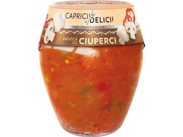Zacuscă de Ciuperci Capricii și Delicii 290g
