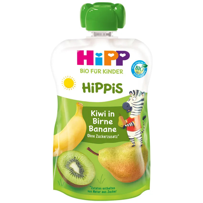 Hipp Hippis Para, Banane și Kiwi 100g – Fructe naturale