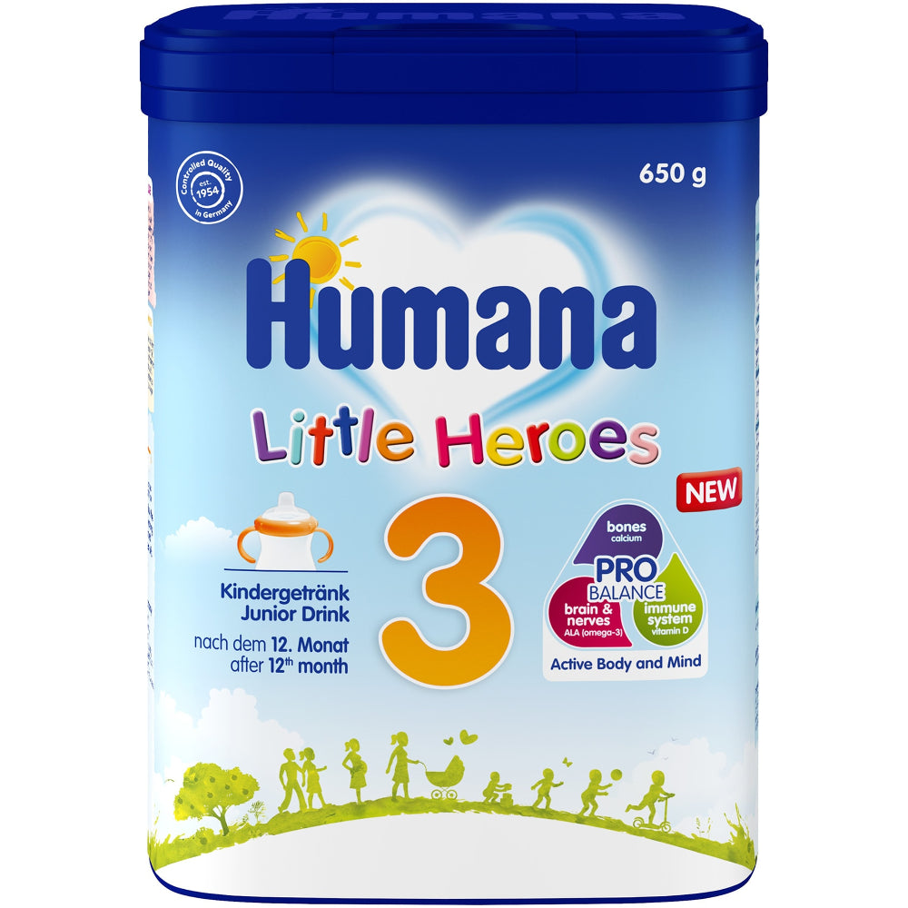 Lapte praf Humana 3 Junior ProBalance 650g – 12+ luni