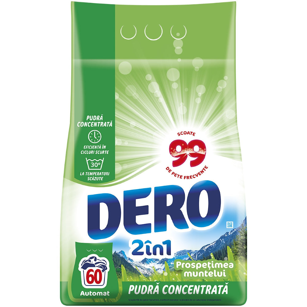 Dero 2in1 Prospetimea Muntelui 4.5kg – 60 Spălări