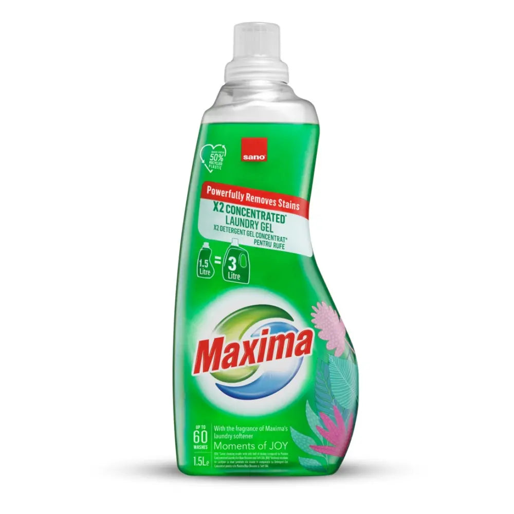 Sano Maxima Joy 1.5L – Detergent Gel Rufe 60 Spălări