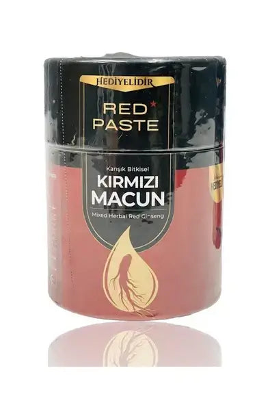 Red Paste Kirmizi Macun, natural aphrodisiac jam, libido enhancer, sexual vitality, energy boost, male performance, herbal supplement, stamina support, vitality boost, aphrodisiac jam