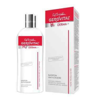 Gerovital H3 Derma+ Anti-Fall Shampoo 200ml - Stronger, Healthier Hair
