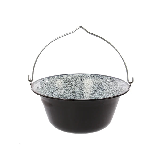 Landmann black enameled cauldron 14L – Tradition and Taste