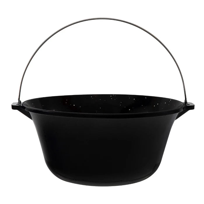 Metalica 1218 enameled cast iron cauldron 7L with handle