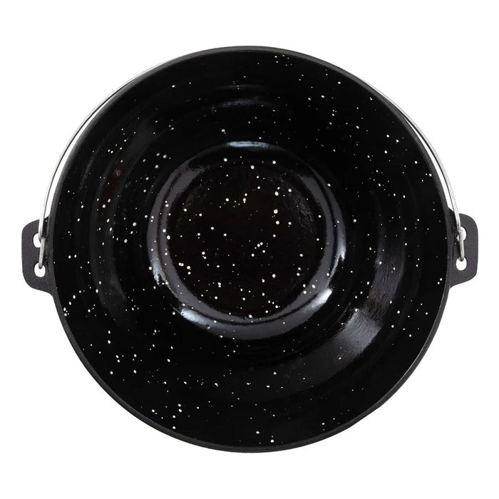 Metalica 1218 enameled cast iron cauldron 7L with handle