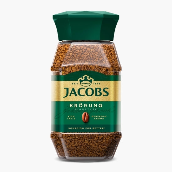 Jacobs Krönung Cafea Solubilă 200g – Gust Bogat și Aromă