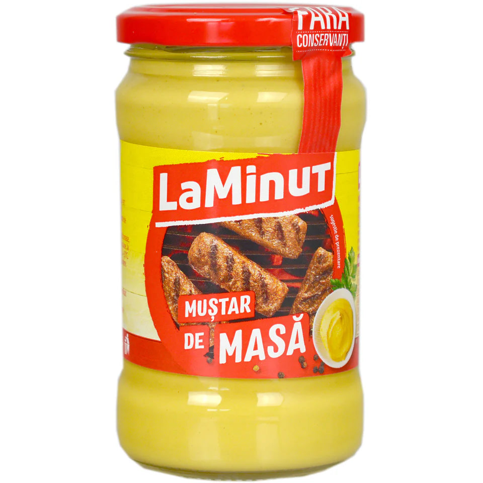 La Minut Muștar de Masă 300g – Gust Clasic și Aromat