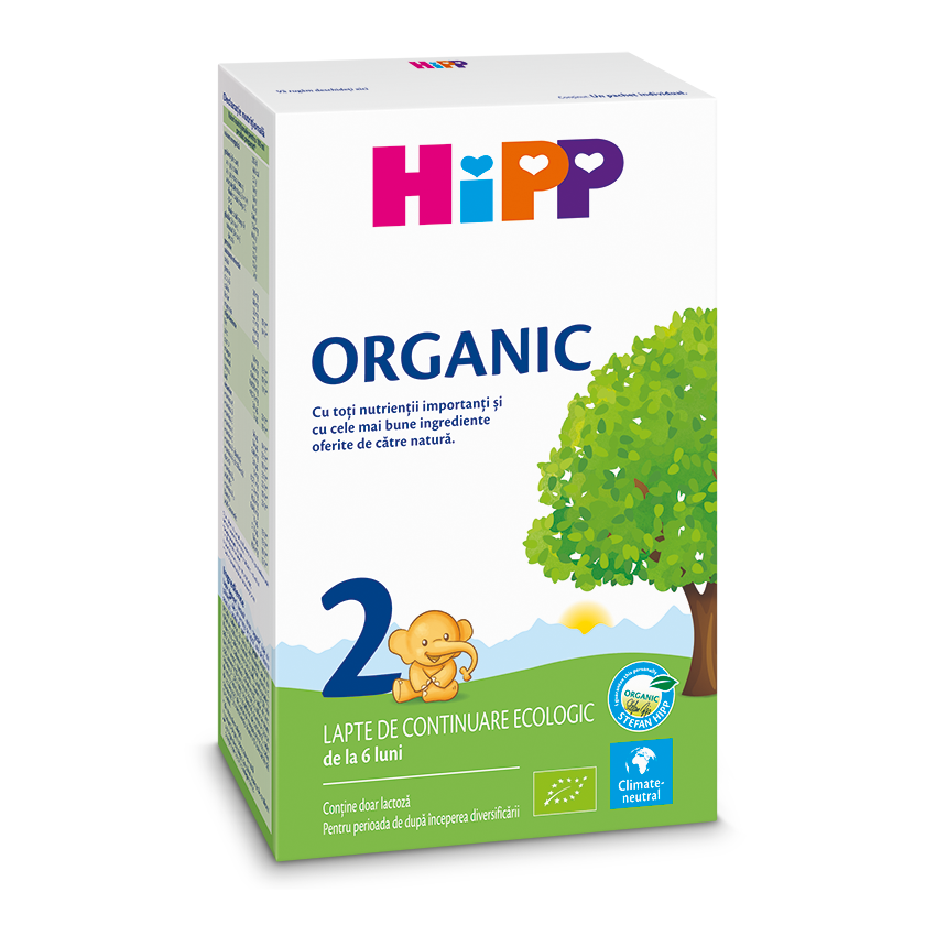 Hipp 2 Organic lapte de continuare 300g – 6+ luni