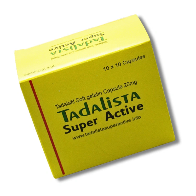 Tadalista Super Active 20mg – Fast-Acting Erection Support