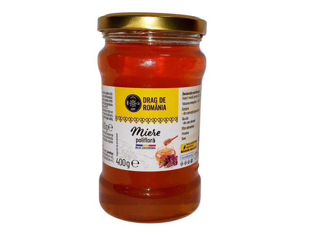 Miere polifloră Drag de România 400g – Europa