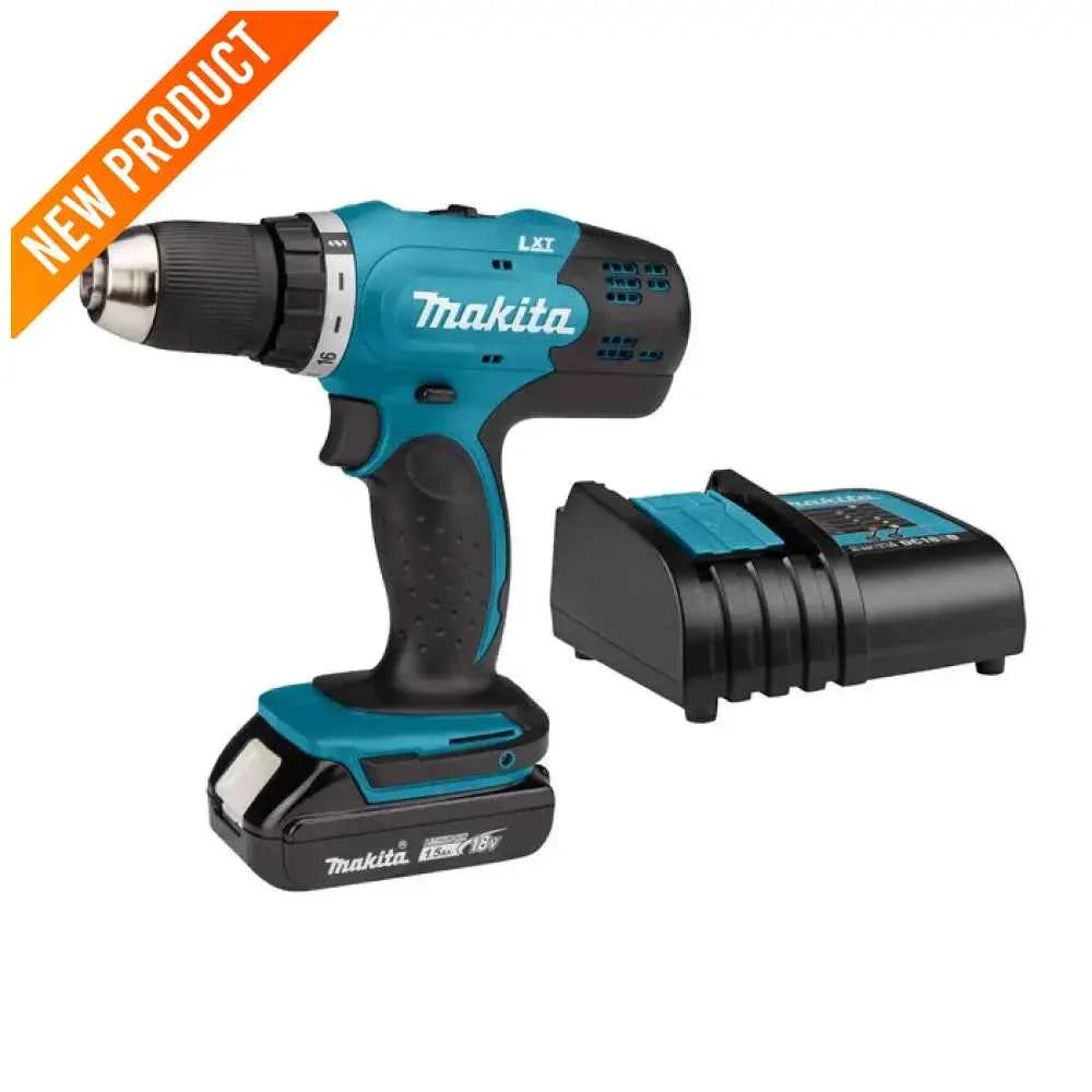 DRILL / SCREW DRIVER, MAKITA DDF453SYX5, WITH 1 BATTERY, 18 V