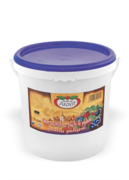 Gem Fructe de Pădure Arovit 1,4kg – Perfect pentru Patiserii