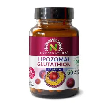 Lipozomal Glutathion - 60 Capsules for Antioxidant Support by Hypernatura - MAYONAL STORE