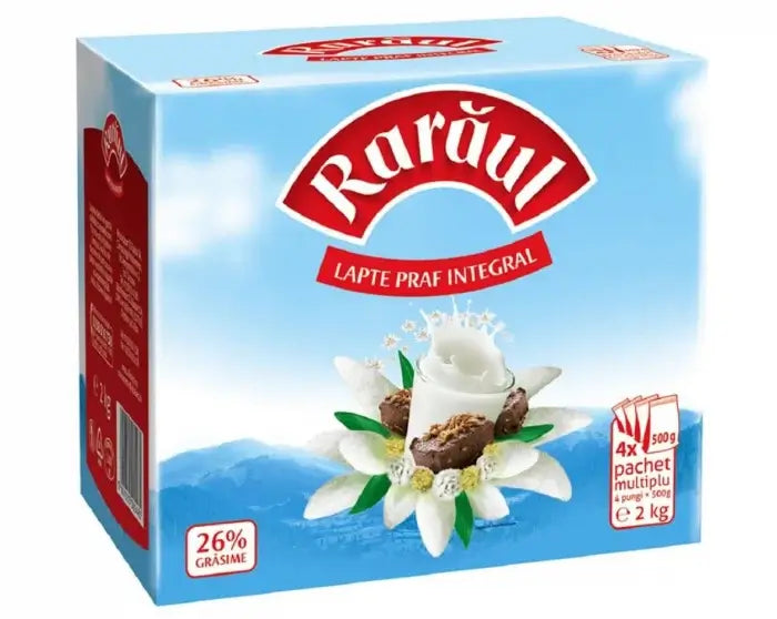 RARĂUL Whole Milk Powder 26% - 500g - 100% Natural Quality - MAYONAL STORE