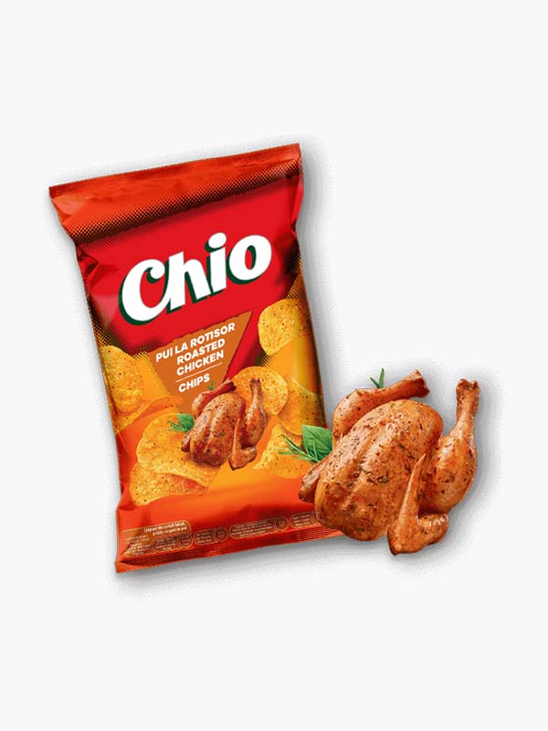 Chio Chips Pui la Rotisor 60g – Gust Intens și Crocant