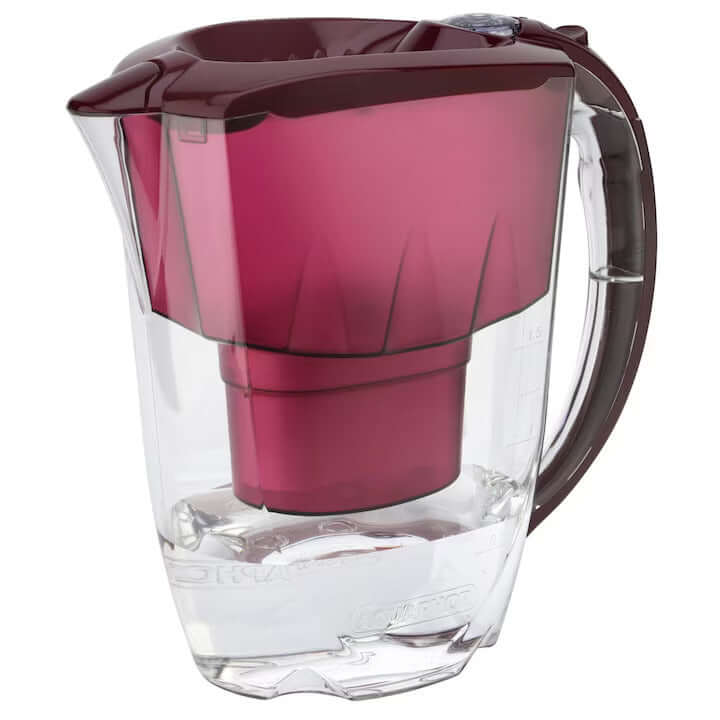 Aquaphor Amethyst Filter Mug – Red with 3 Filters - MAYONAL STORE