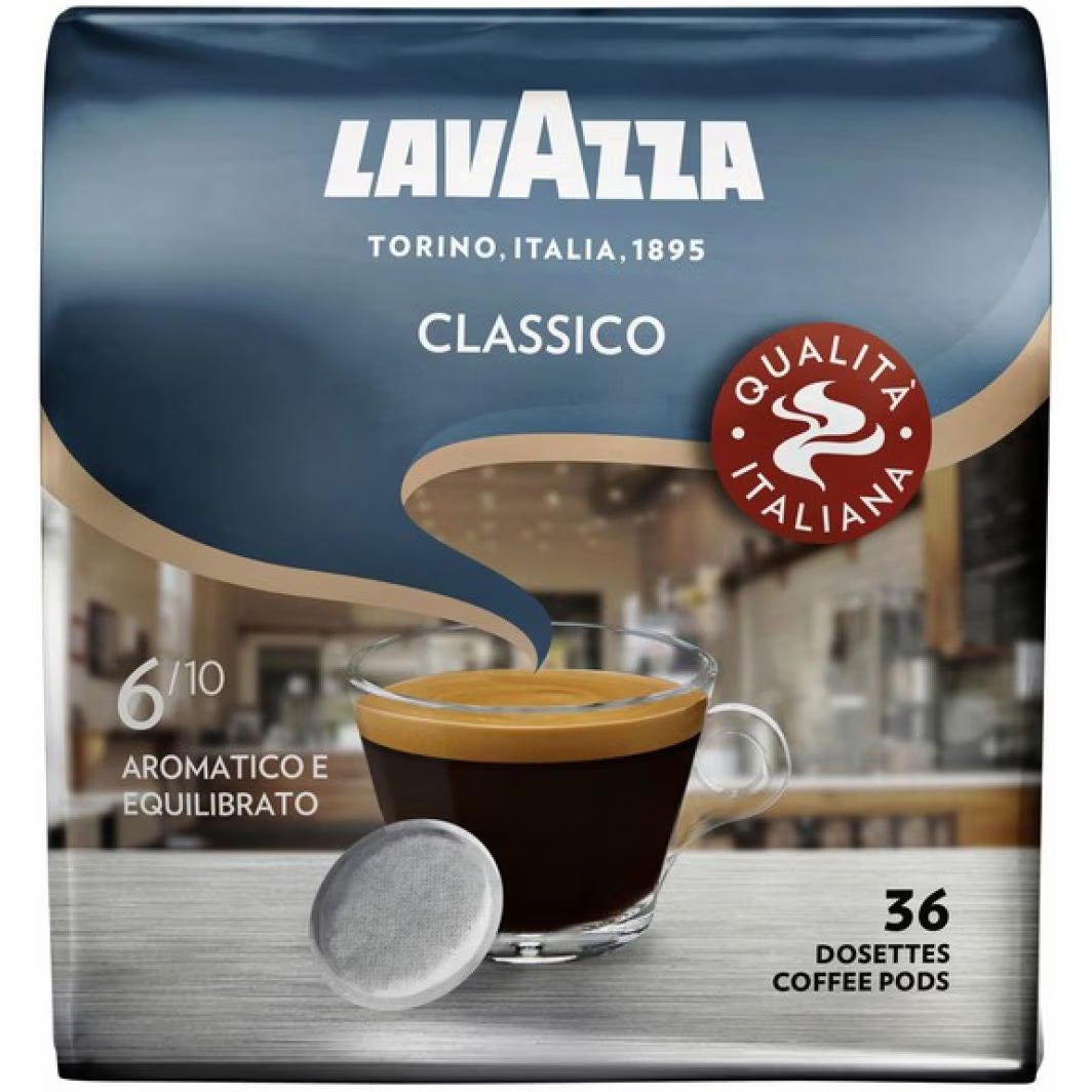 Lavazza Classico Cafea Pad 36 buc – 100% Arabica Aromată