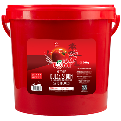 Ketchup Tomi Dulce 10 kg – Gust autentic românesc