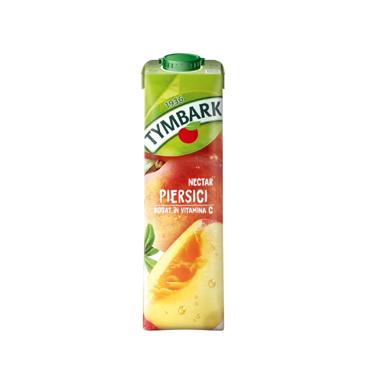 Suc Tymbark piersici 1L – Nectar natural cu vitamina C