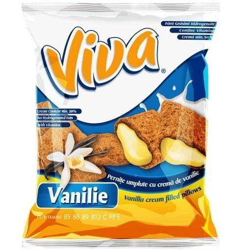 Viva cu Cremă de Vanilie 100g – Gust Fin și Dulce