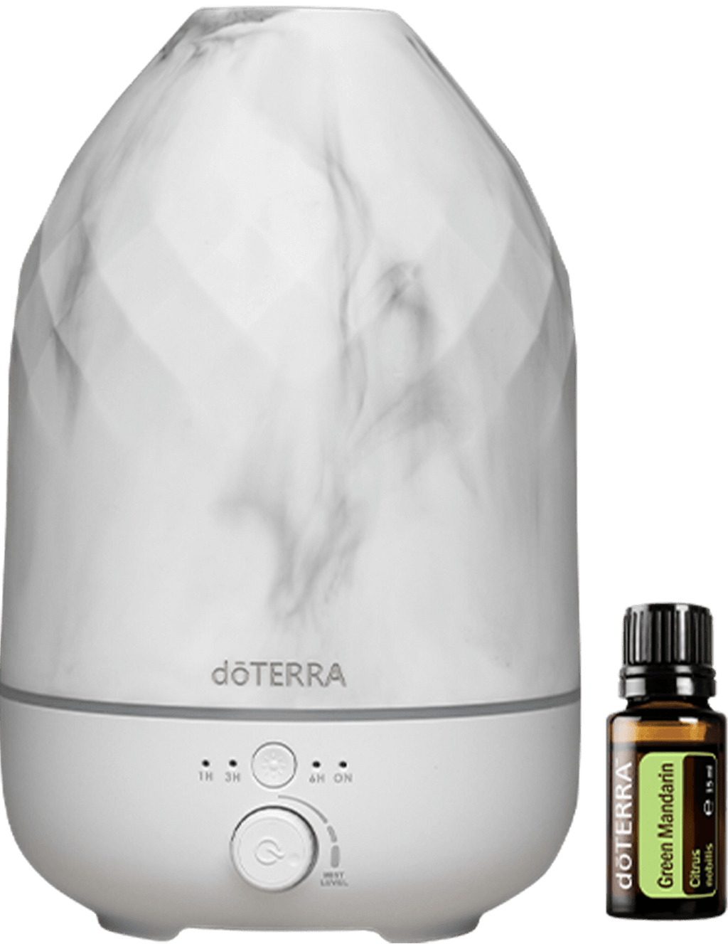 Volo™ Diffuser, doTERRA, Marble - Free 15ml Essential Oil Mandarin Green by doTERRA - MAYONAL STORE
